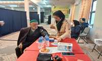 میز خدمت مرکز بهداشت شهرستان رشت در بخش خشکبیجار